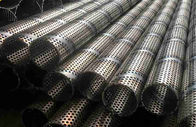 Stainless steel water well filter screen pipe casing / water well bridge slot screen