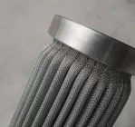 stainless steel Sintered Mesh Filter Cartridges with Fine Permeability & Accurate Filter Precision