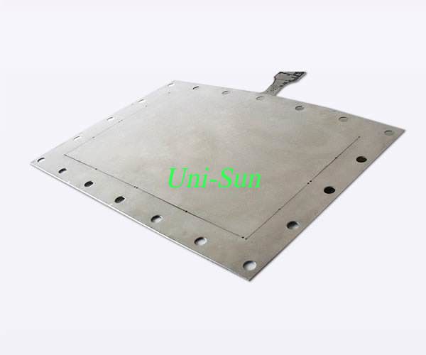 Rectangular flat slotted type dis rupt / stainless steel rupture disk