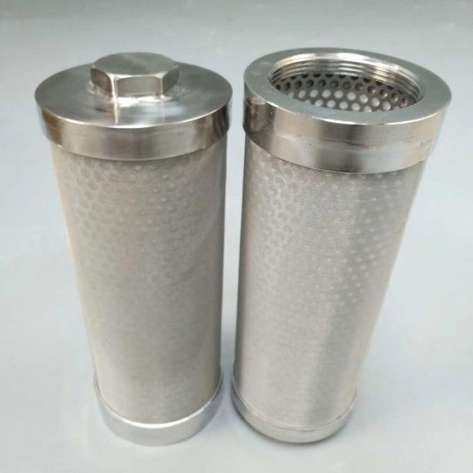 316L 1um sintered wire mesh filter for water filtration / SS sintered pleated filter