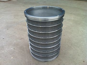 China Stainless steel johnson wedge wire screen filter tube / deep well filter screen pipe for oil &amp; gas well supplier