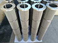 good air permeability Stain steel Sintered Wire Mesh Pleated Filter