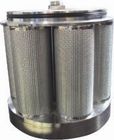 3-75 μm Stainless steel folding filter for high temperature gas