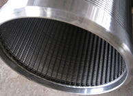 Stainless steel 316L johnson wedge wire screen filter tube / deep well industry filter screen pipe