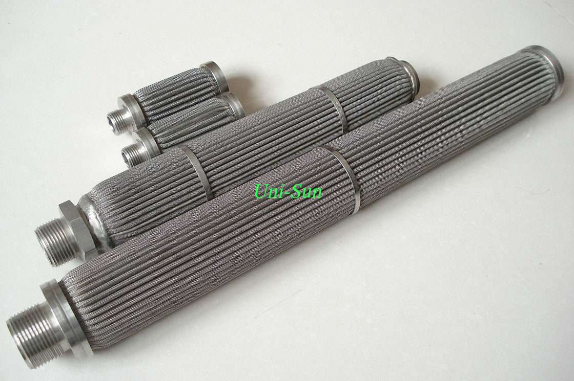 high quality 316L Stain Steel sintered Oil Filters, Hydraulic Filter for different industry