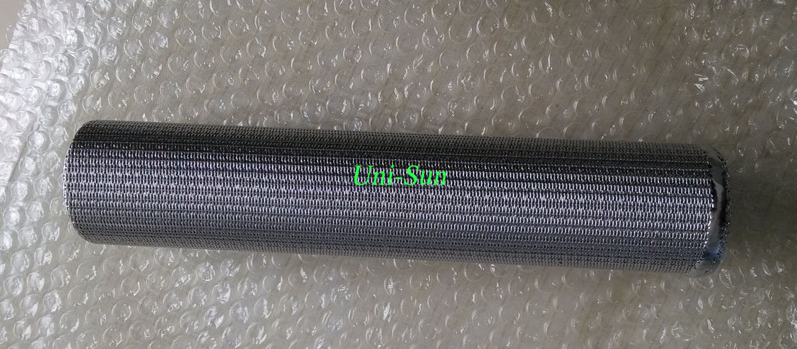 customized 5μm SUS 304 sintered mesh element from inside to outside/ filter cartridge