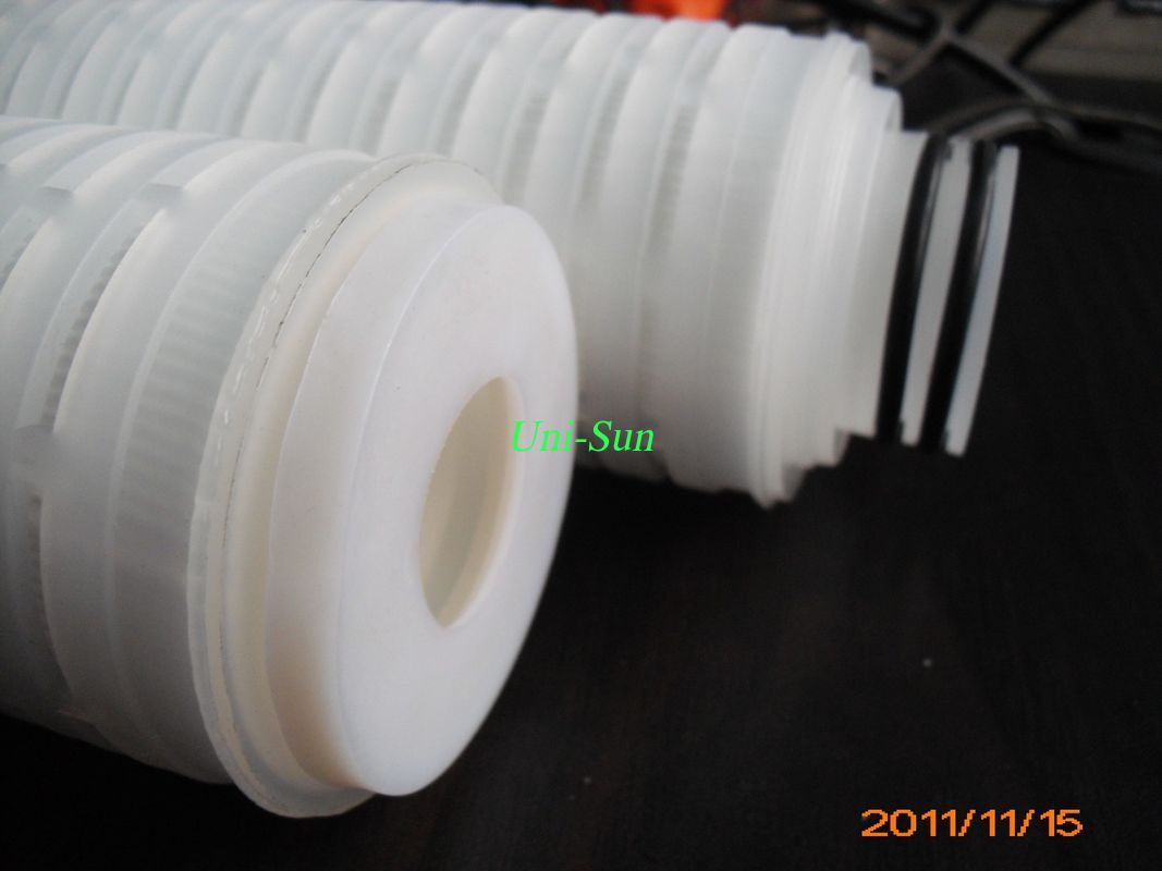1 micron pp /pes /ptfe /nylon water pleated membrane filter Carbridge