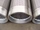 Stainless Steel Rotary Welded Wedge Bar Panels V-Wire Wound Screen Johnson V Wire Water Well Pipe supplier
